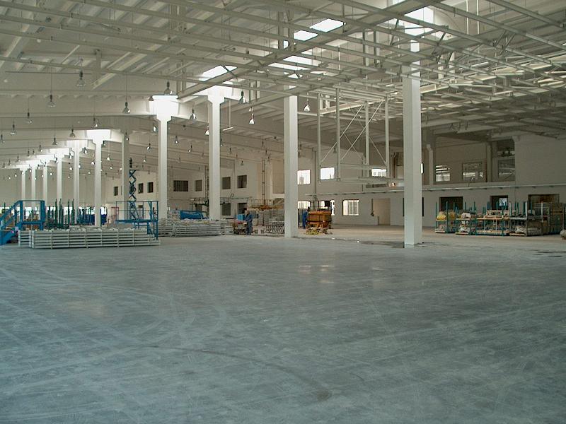 Ipari padló a zollner szügyi gyárában